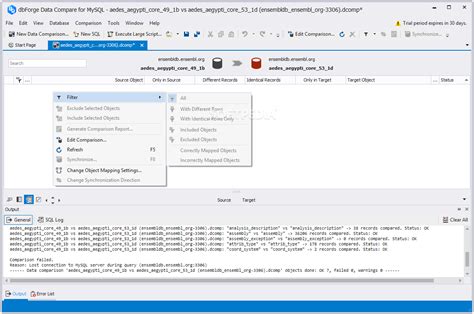 Download DbForge Data Compare