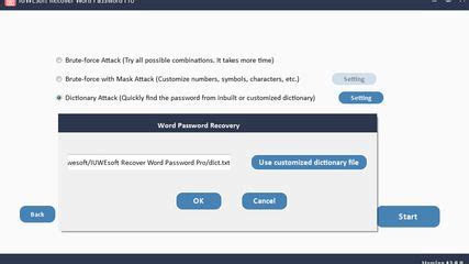 IUWEsoft Recover Word Password